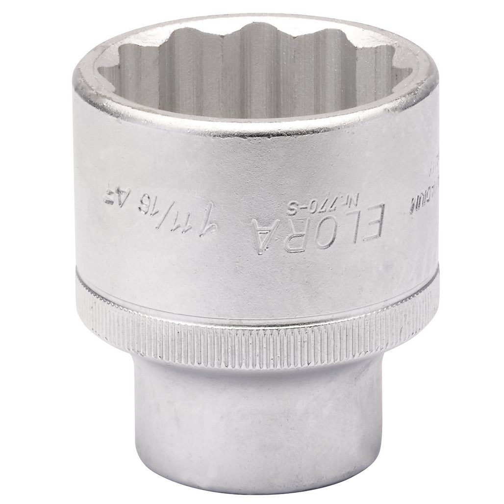 Draper Elora Bi-Hexagon Socket, 1.11/16" 3/4" Sq. Dr.  00583