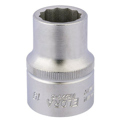 Draper Elora Bi-Hexagon Socket, 3/4" Sq. Dr., 19mm  00682