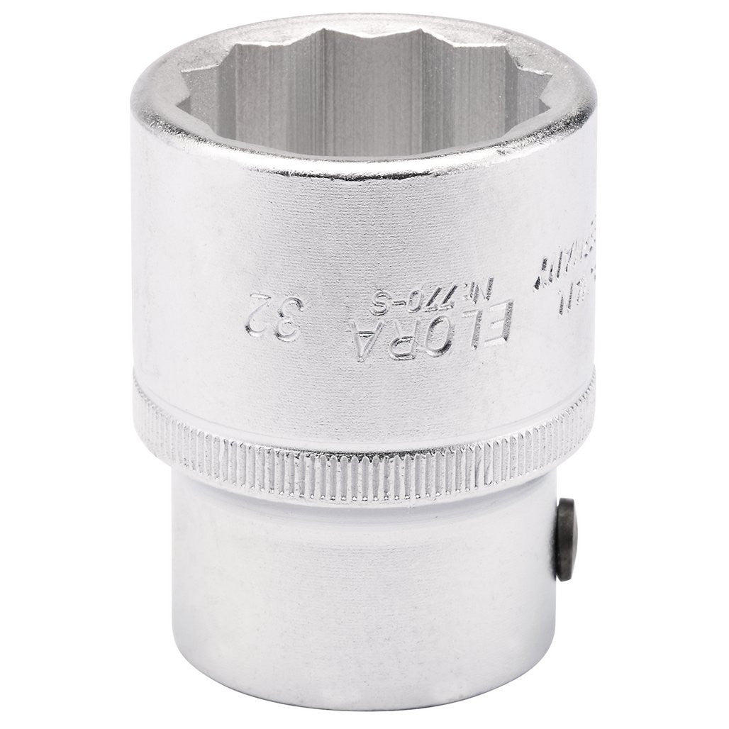 Draper Elora Bi-Hexagon Socket, 3/4" Sq. Dr., 32mm  00773
