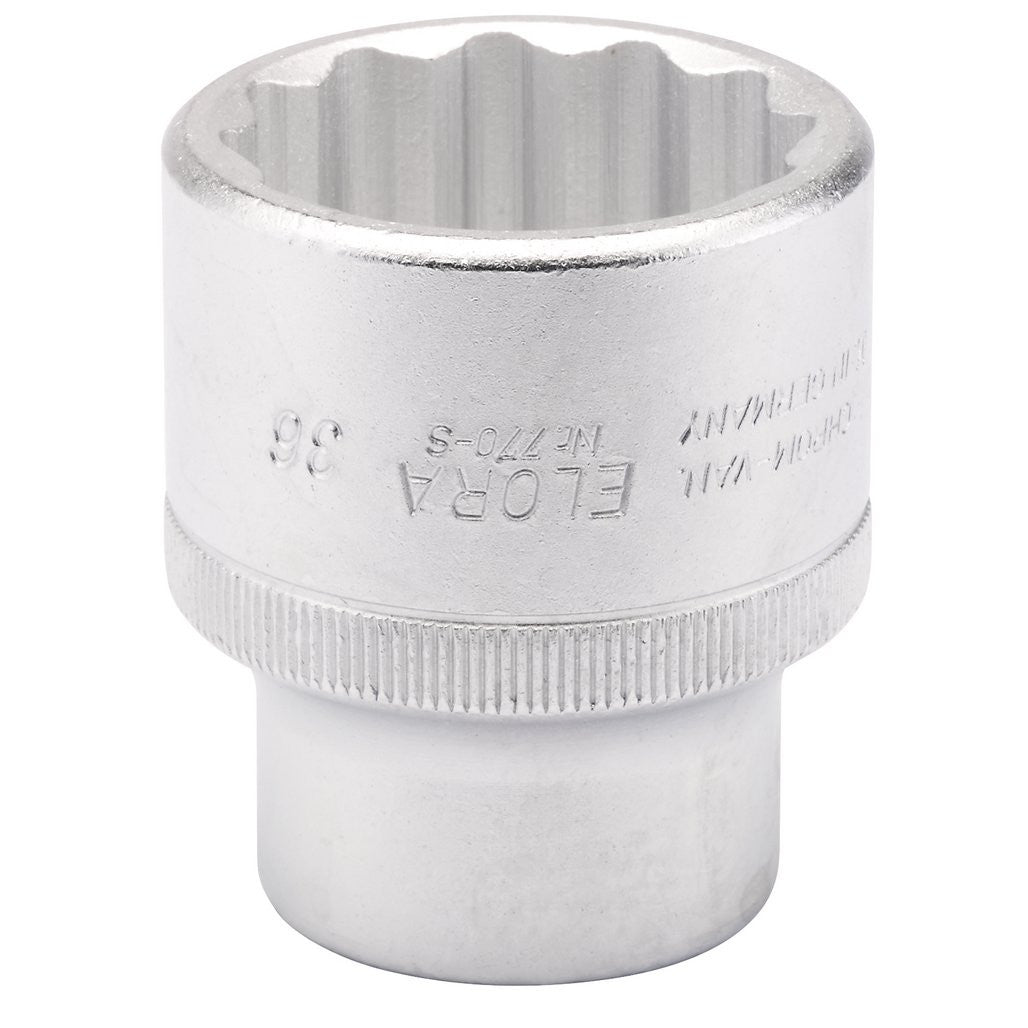 Draper Elora Bi-Hexagon Socket, 3/4" Sq. Dr., 36mm  00799