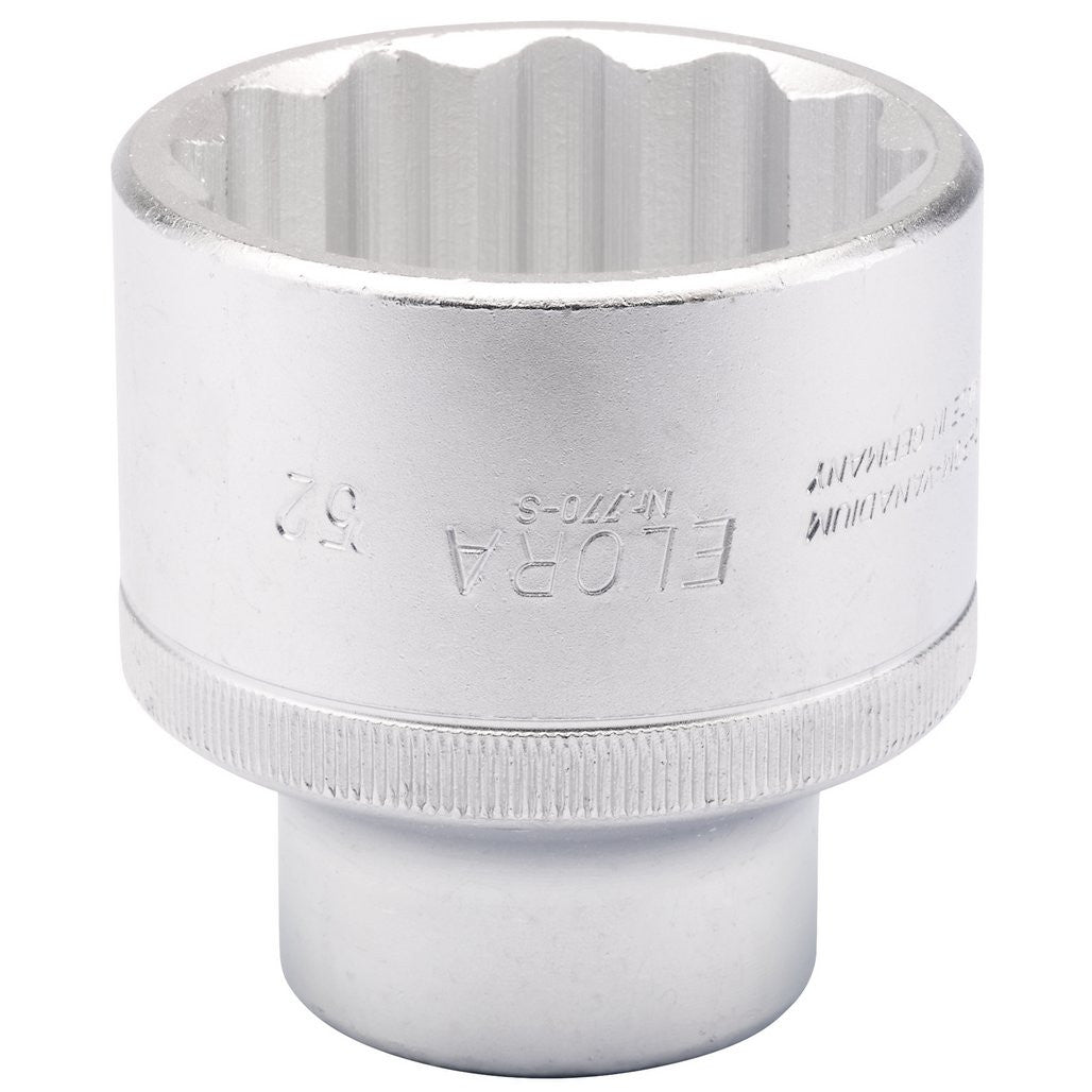 Draper Elora Bi-Hexagon Socket, 3/4" Sq. Dr., 52mm  00872