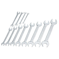 Draper Long Metric Open End Spanner Set (12 Piece)  01276