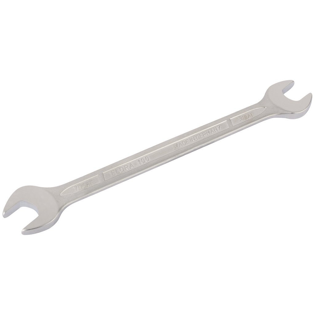Draper Elora Long Imperial Double Open End Spanner, 3/8 x 7/16"  01391