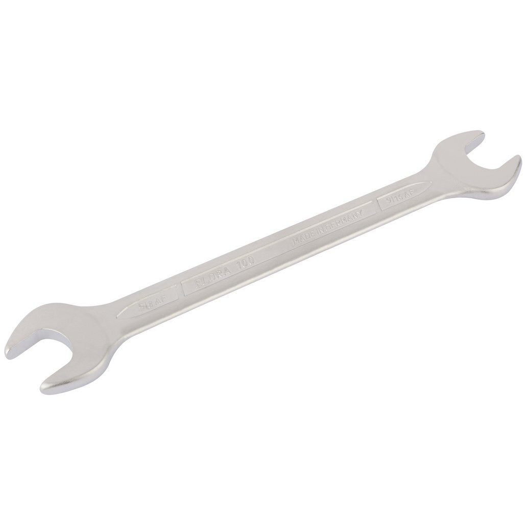 Draper Elora Long Imperial Double Open End Spanner, 9/16 x 5/8"  01424