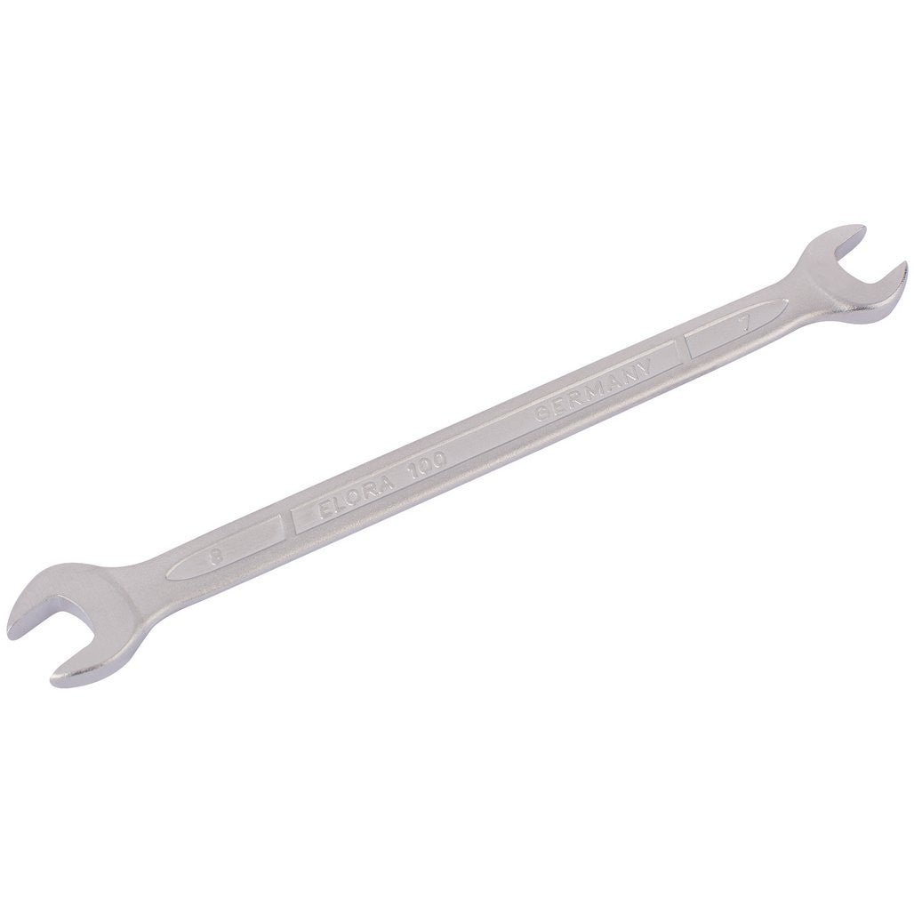 Draper Elora Long Metric Double Open End Spanner, 7 x 8mm  01820