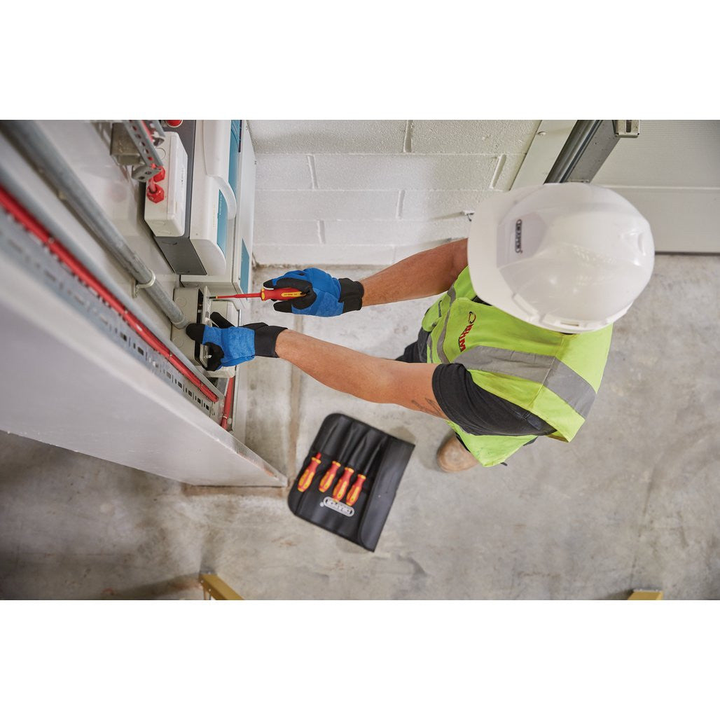 Draper XP1000® VDE Slimline Plain Slot Screwdriver, 4 x 100mm  02160