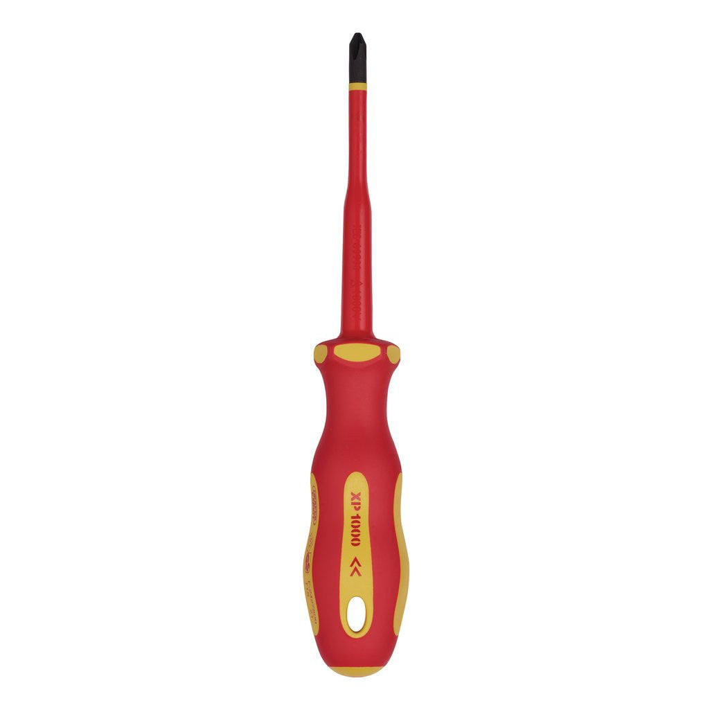 Draper XP1000® VDE Slimline Cross Slot Screwdriver, No.2 x 100mm  02164