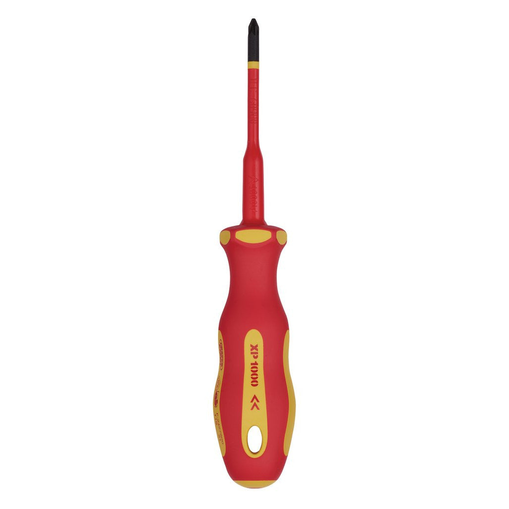Draper XP1000® VDE Slimline PZ Type Screwdriver, No.1 x 80mm  02165
