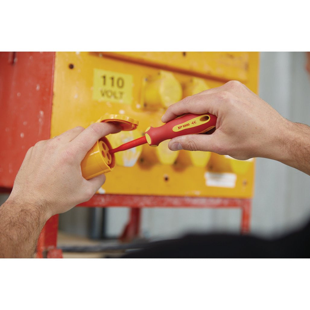 Draper XP1000® VDE Slimline PZ Type Screwdriver, No.2 x 100mm  02166
