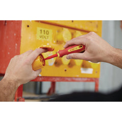 Draper XP1000® VDE Slimline PZ Type Screwdriver, No.2 x 100mm  02166