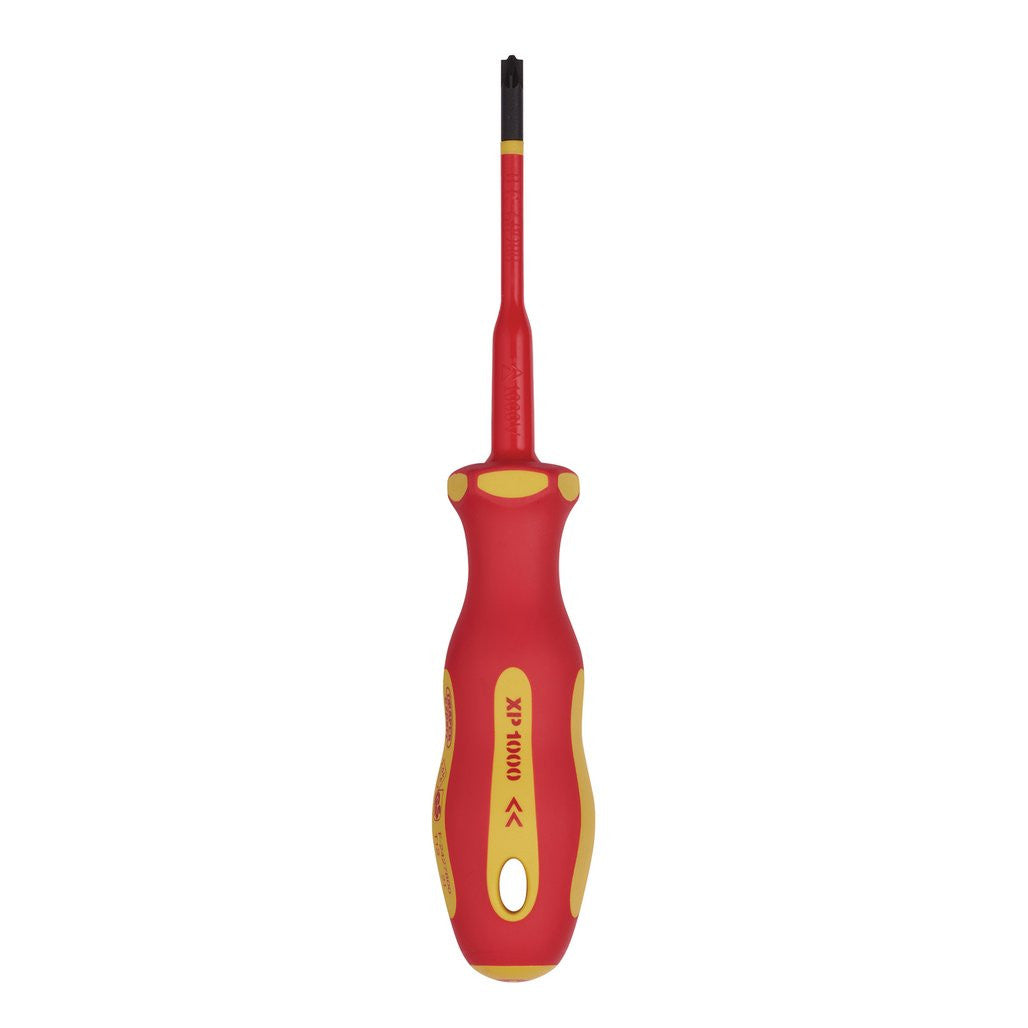 Draper XP1000® VDE Slimline PZ/SL Type Screwdriver, No.1 x 80mm  02254