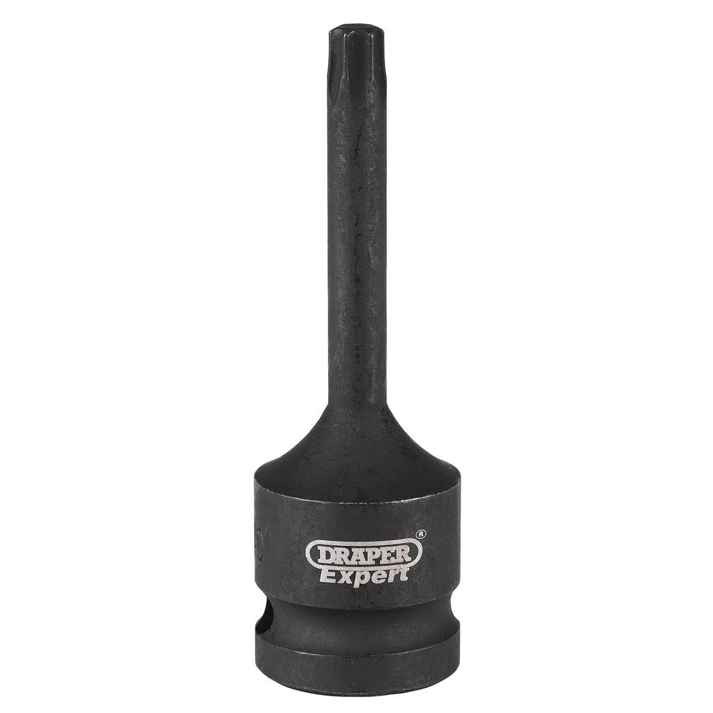 Draper TX-STAR® Impact Socket Bit, T40, 1/2" Sq. Dr.   02408