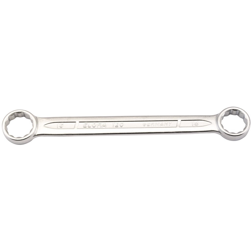 Draper Elora Flat Metric Ring Spanner, 14 x 15mm  02430