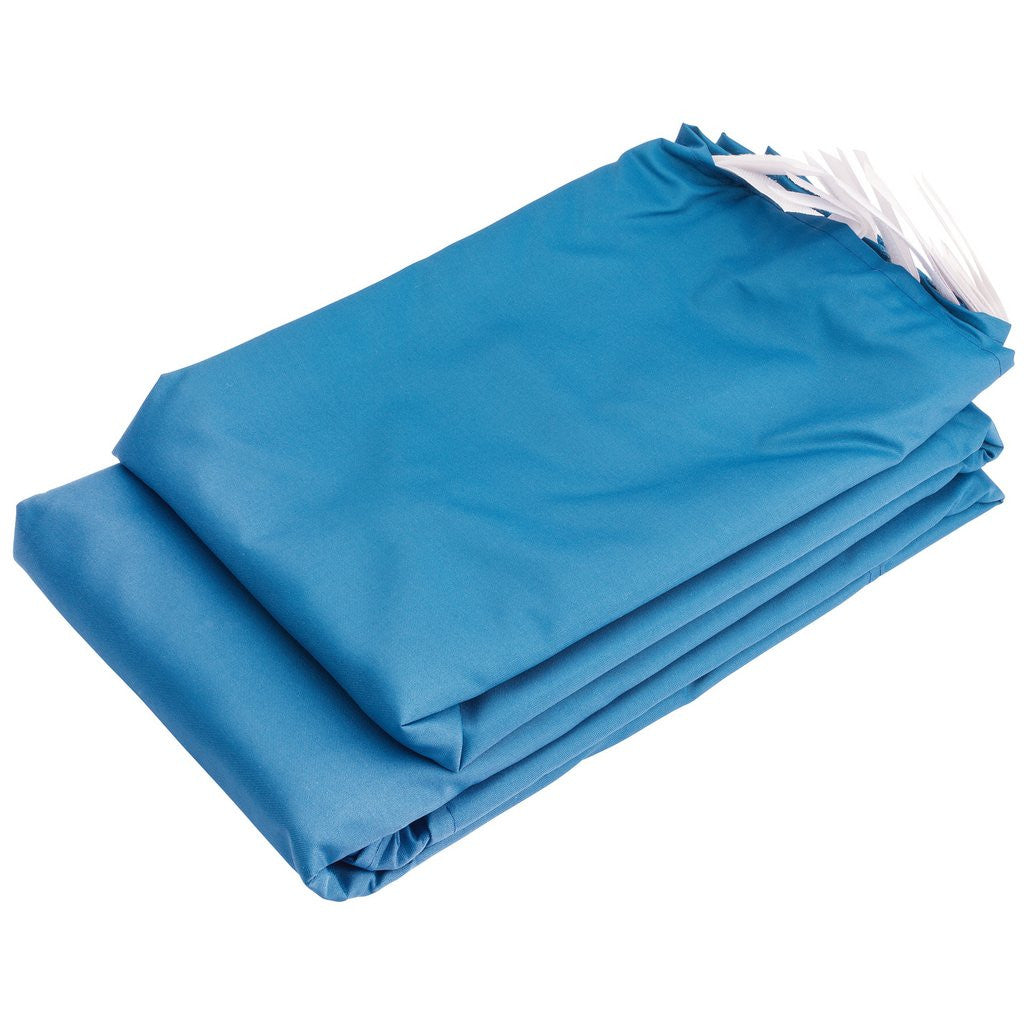 Draper Gazebo Side Panels, 3 x 1.9m, Blue (Pack of 2)  02577