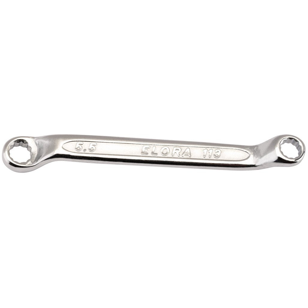 Draper Elora Midget Deep Crank Metric Ring Spanner, 5 x 5.5mm  02597