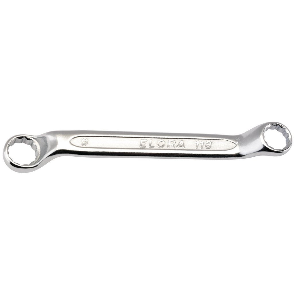 Draper Elora Midget Deep Crank Metric Ring Spanner, 8 x 9mm  02612