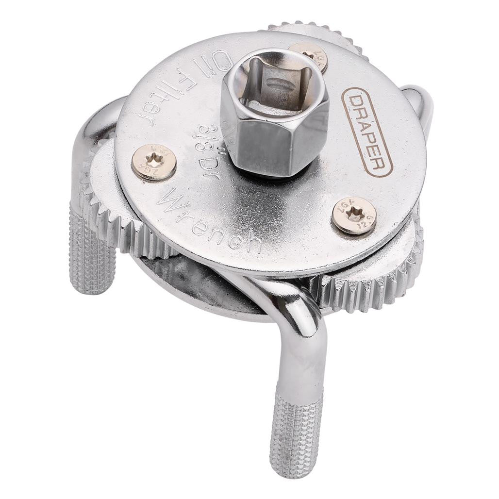Draper 3-Leg Oil Filter Wrench, 69-136mm  02749