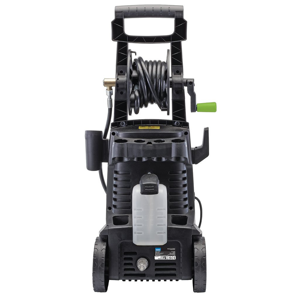 Draper 230V Pressure Washer, 2200W, 165Bar, Green  03095