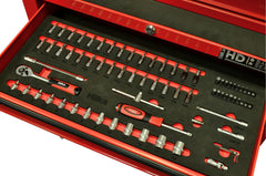 Hilka 75 pce 1/4" Drive EVA Socket Set Metric 03157514