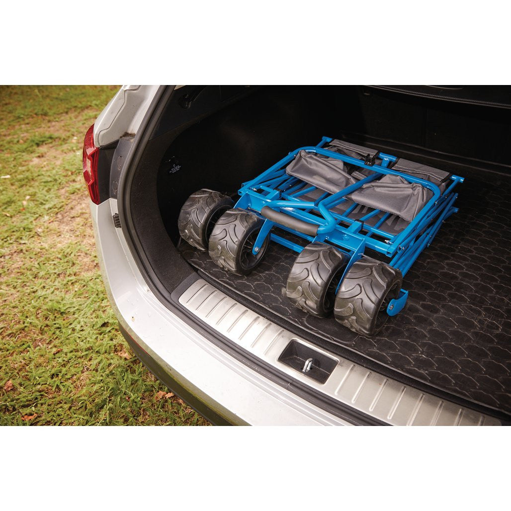 Draper Foldable Cart with Large Wheels, 80kg    03217