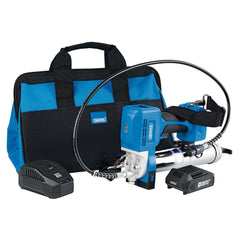 Draper D20 20V Grease Gun Kit, 1 x 2.0Ah Battery, 1 x Charger (3 Piece) 03359