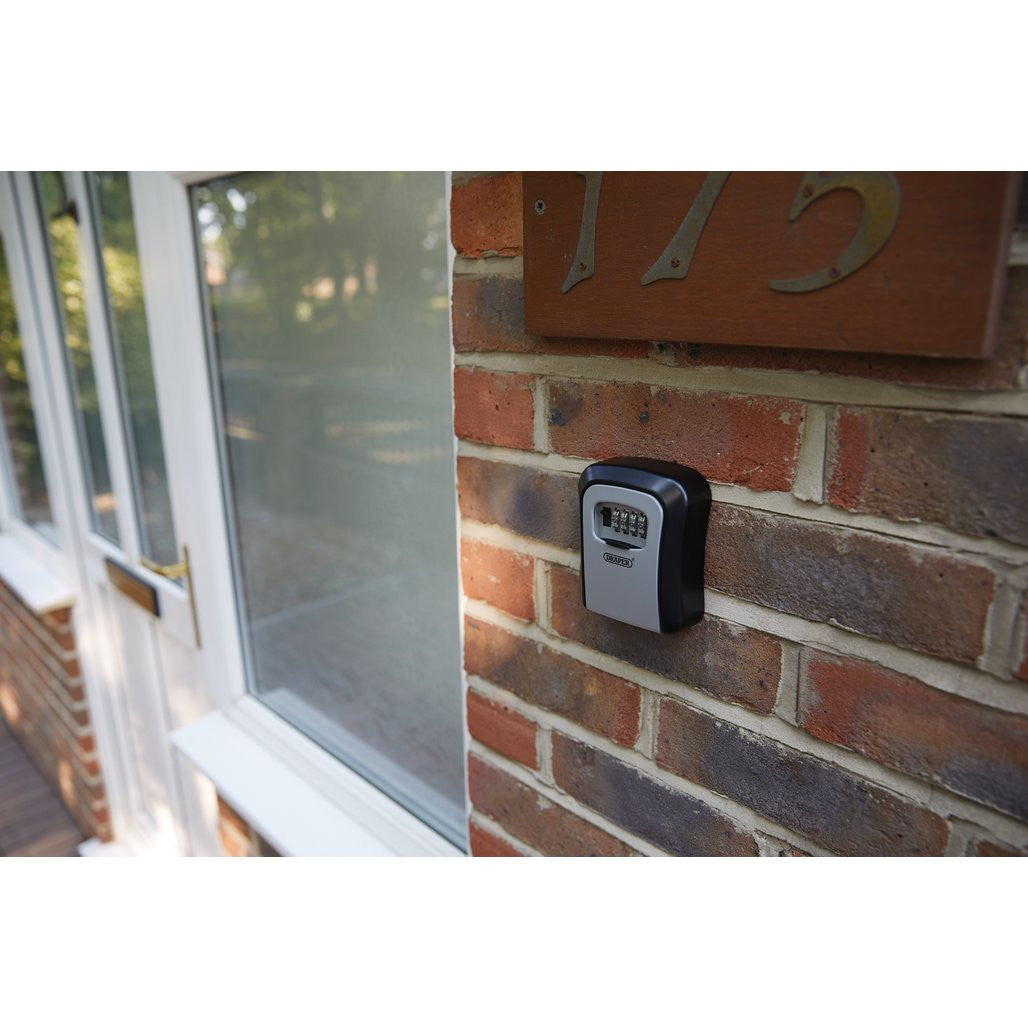 Draper Combination Lock Wall-Mounted Key Box 03387