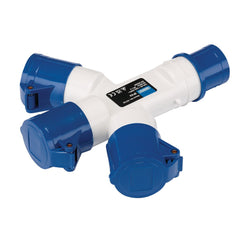 Draper 230V 3-Way Splitter, 16A   03720