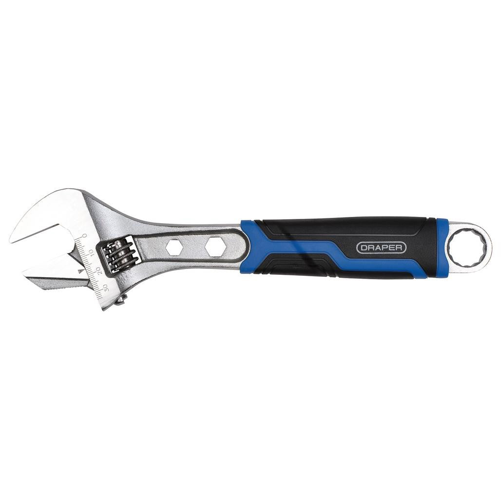 Draper Reversible Adjustable Wrench, 258mm  03825