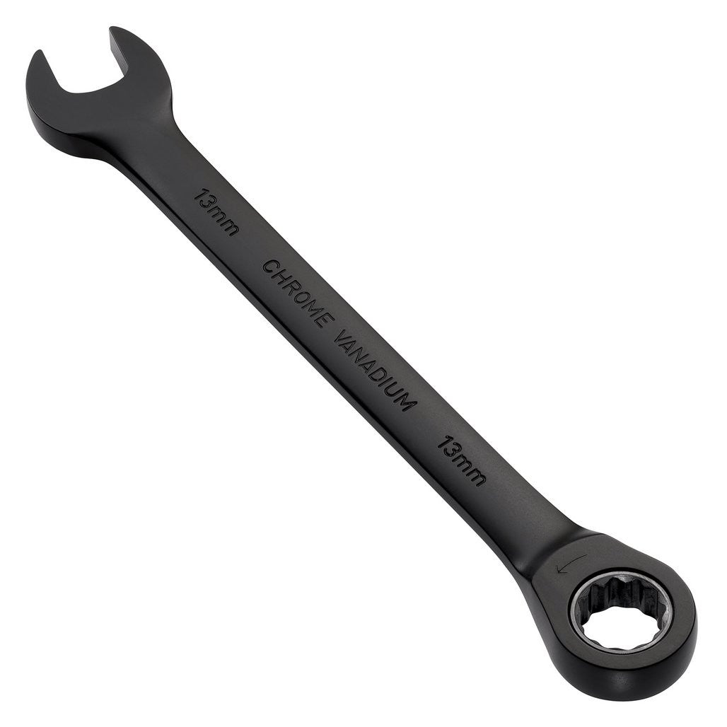 Draper Expert HI-TORQ® Metric Ratchet Combination Spanner, 13mm, Black  03884