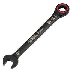 Draper Expert HI-TORQ® Metric Ratchet Combination Spanner, 14mm, Black  03887