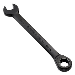 Draper Expert HI-TORQ® Metric Ratchet Combination Spanner, 15mm, Black  03888