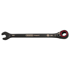 Draper Expert HI-TORQ®  Metric Reversible Ratchet Combination Spanner, 8mm, Black  03898
