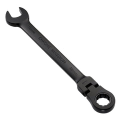 Draper Expert HI-TORQ® Metric Flexible Head Ratchet Combination Spanner, 18mm, Black  03925