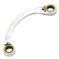Draper Expert HI-TORQ® Double Ring Ratchet Half Moon Spanner, 15 x 17mm  03936