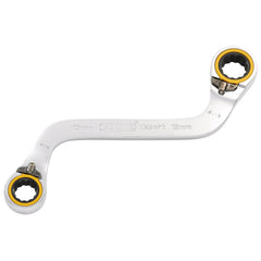 Draper Expert HI-TORQ® Double Ring Ratchet S-Shape Spanner, 10 x 12mm  03942