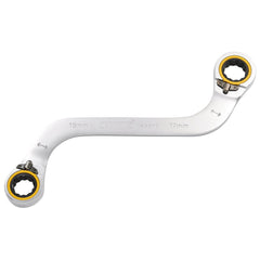 Draper Expert HI-TORQ® Double Ring Ratchet S-Shape Spanner, 15 x 17mm  03945