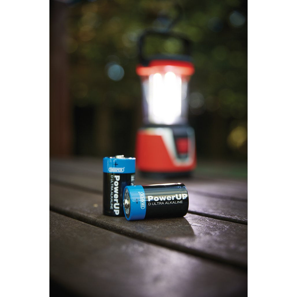 Draper Draper PowerUP Ultra Alkaline D Batteries (Pack of 4)