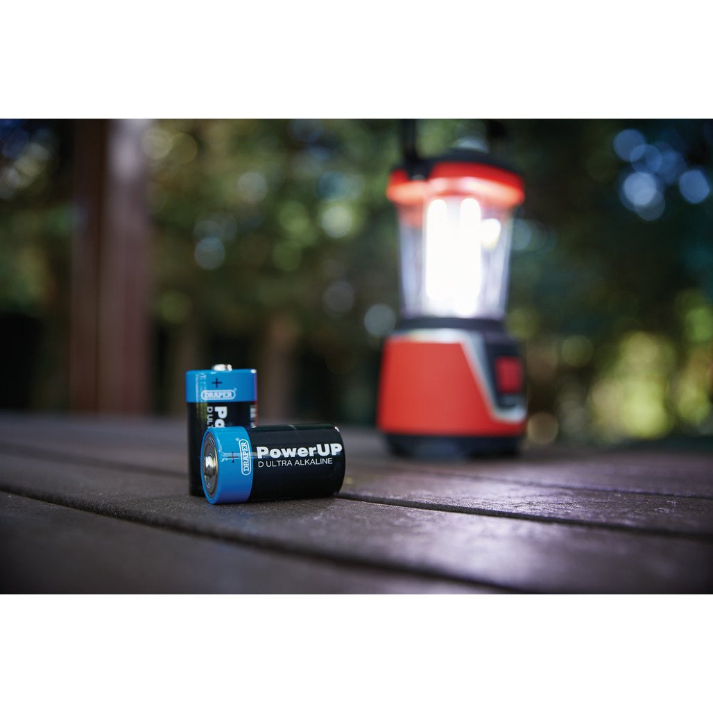 Draper Draper PowerUP Ultra Alkaline D Batteries (Pack of 12)