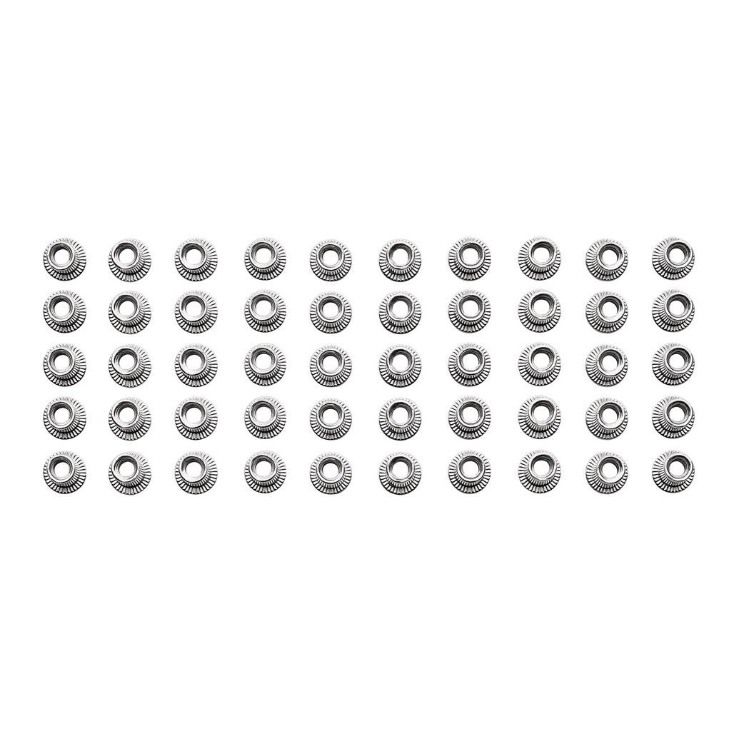 Draper Zinc Plated Threaded Insert Rivet Nuts, M4 x 0.7mm (Pack of 50)  04051