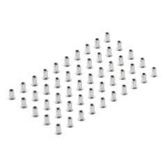 Draper Zinc Plated Threaded Insert Rivet Nuts, M5 x 0.8mm (Pack of 50)   04052