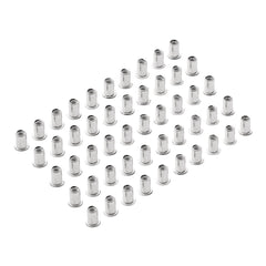 Draper Zinc Plated Threaded Insert Rivet Nuts, M6 x 1.0mm (Pack of 50)   04053