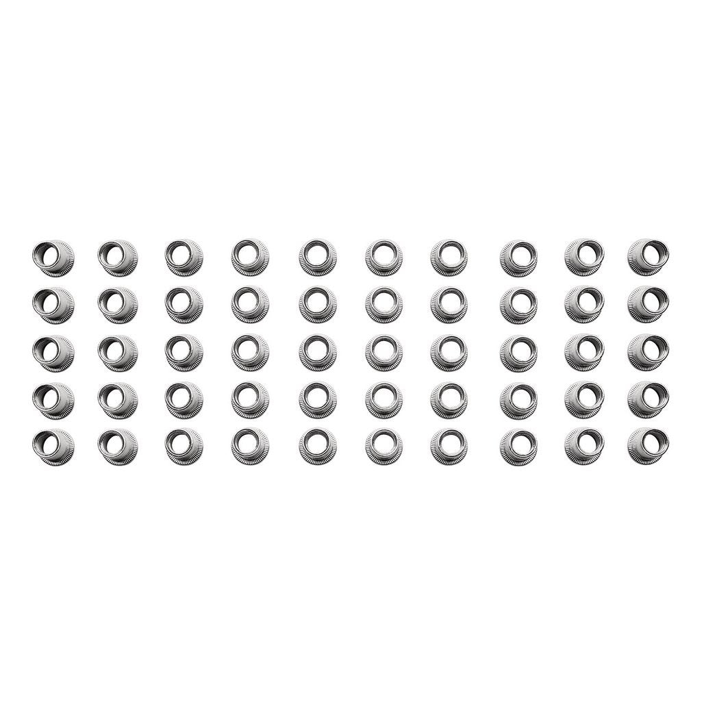 Draper Zinc Plated Threaded Insert Rivet Nuts, M10 x 1.5mm (Pack of 50)   04056