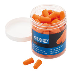 Draper Disposable Ear Plugs (Jar of 50 Pairs) 04115