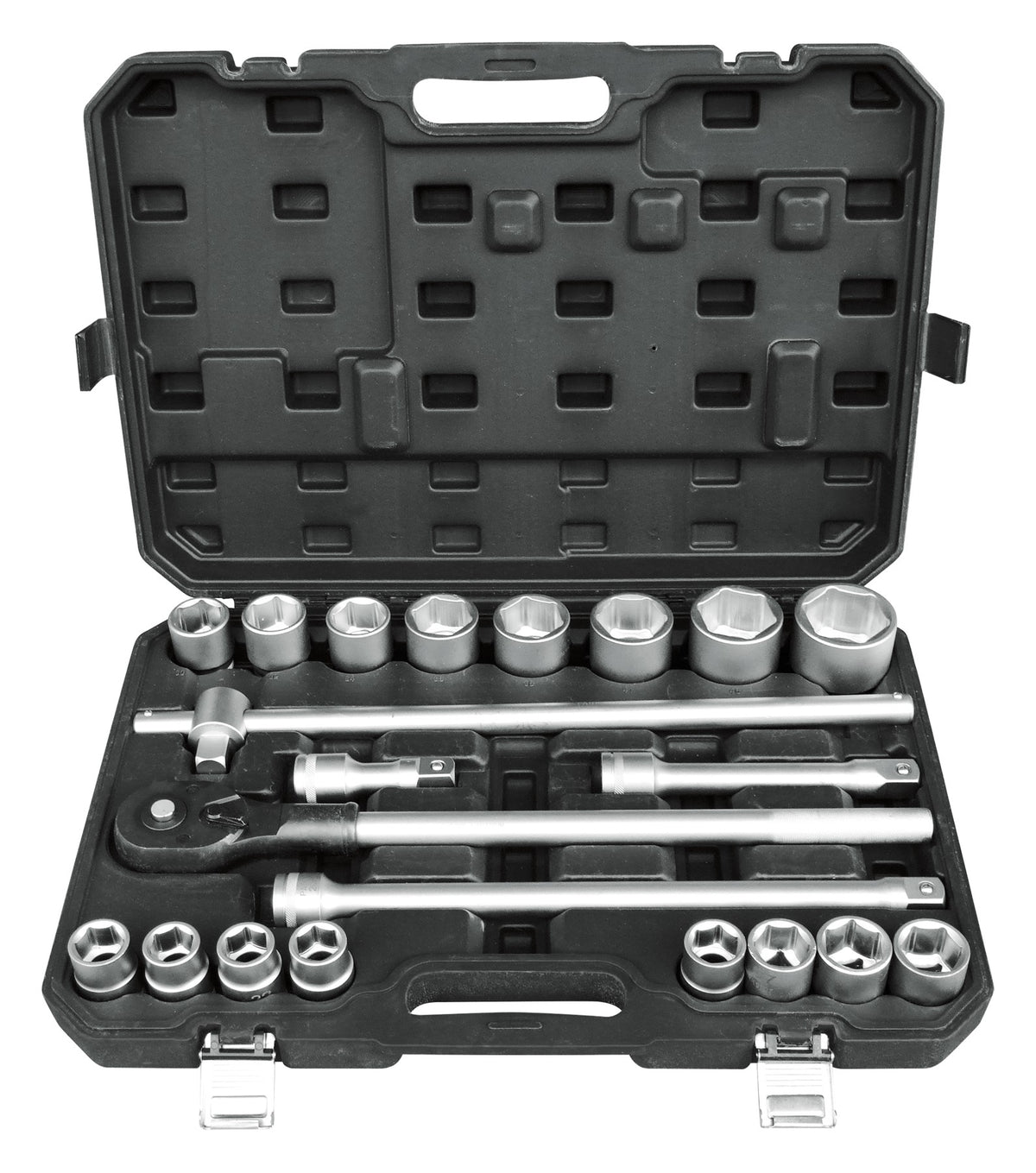 Hilka 21 pce 3/4" Drive Socket Set Metric 04152102