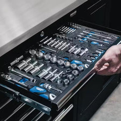 BUNKER 14 Piece Modular Storage Combo with Stainless Steel Worktop 2040mm 04415