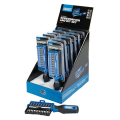 Draper Screwdriver and Bit Set (19 Piece)  04497
