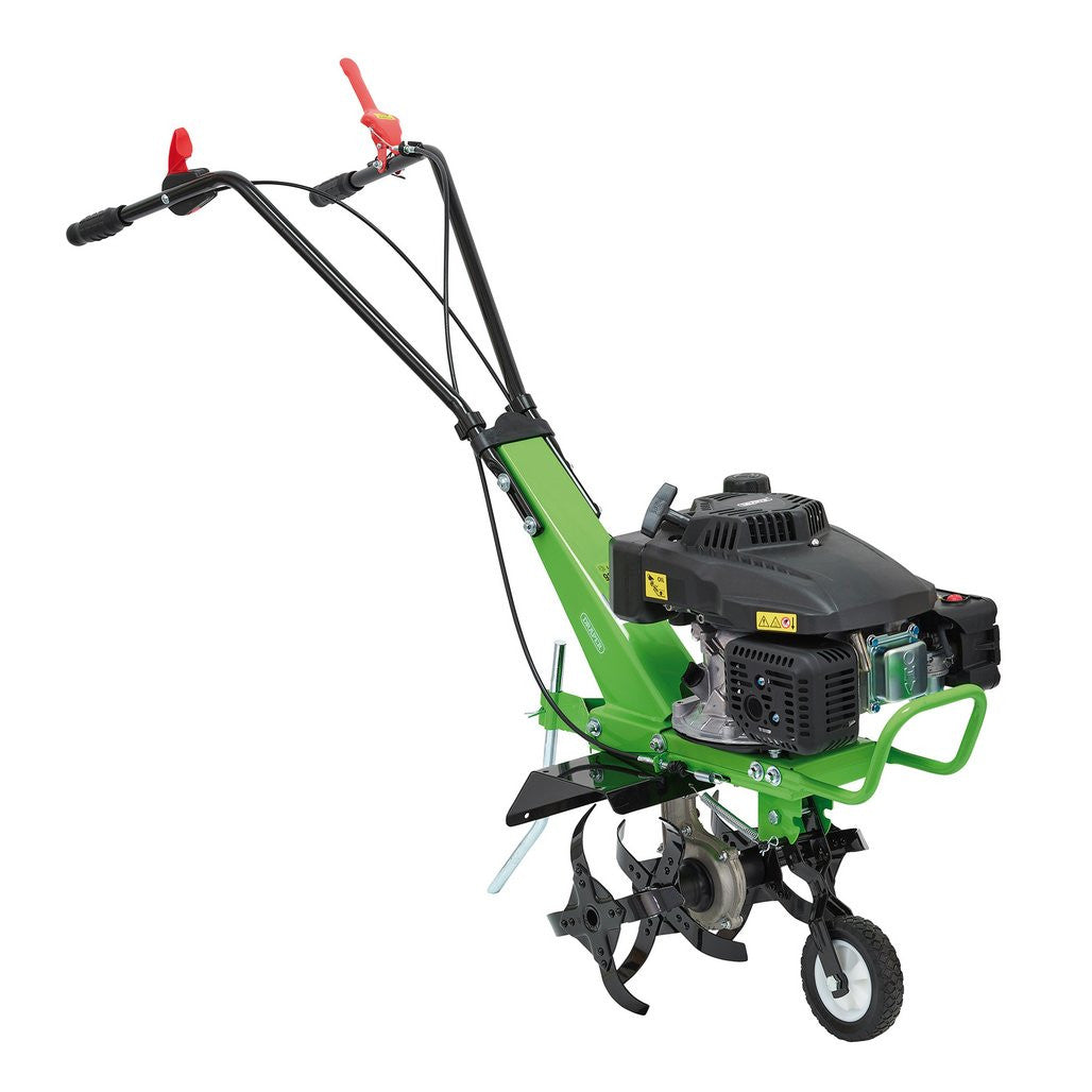 Draper Self-Propelled Petrol Tiller and Cultivator, 560mm, 161cc/9HP  04604