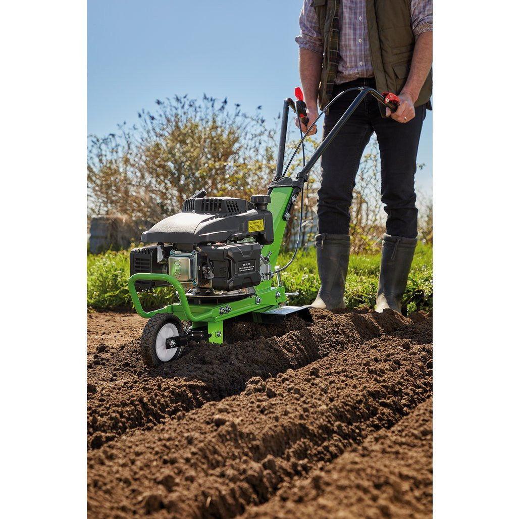 Draper Self-Propelled Petrol Tiller and Cultivator, 560mm, 161cc/9HP  04604