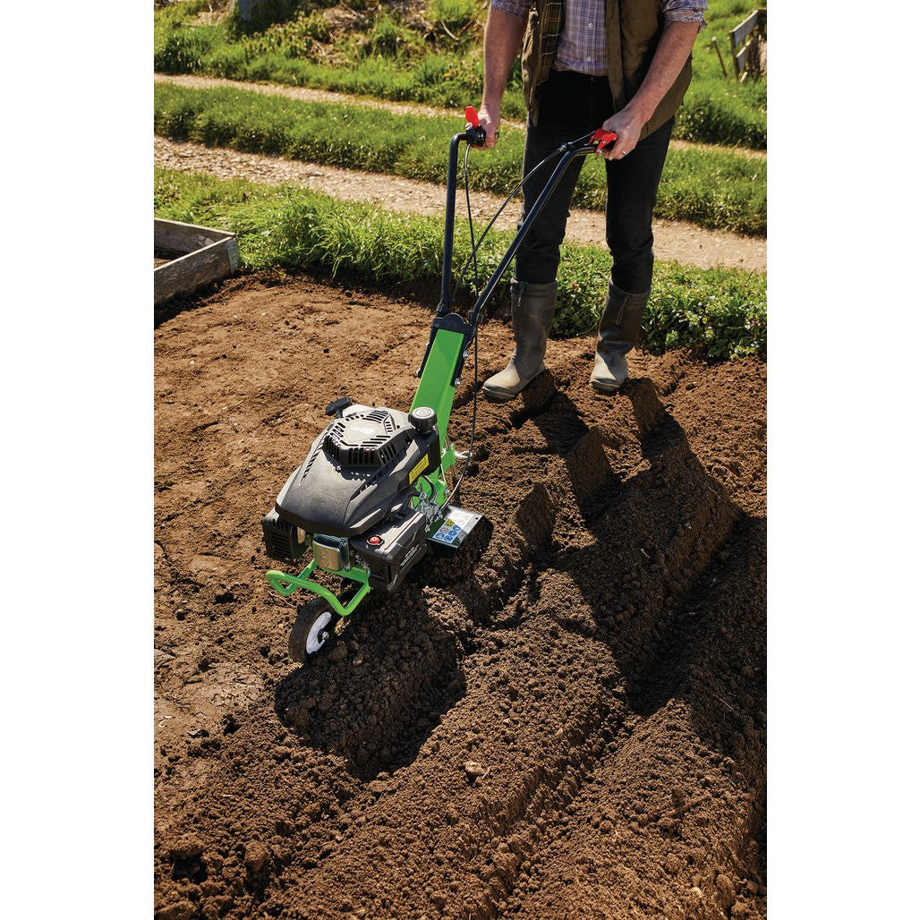 Draper Self-Propelled Petrol Tiller and Cultivator, 560mm, 161cc/9HP  04604