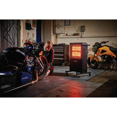 Draper 230V Infrared Cabinet Heater, 2.8kW, 9553 BTU 04745